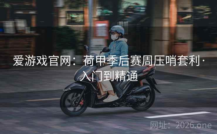 爱游戏官网：荷甲季后赛周压哨套利·入门到精通